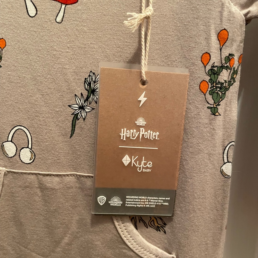 Kyte BABY Harry Potter Herbology romper NWT